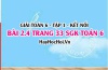 Bài 2.4 SGK Toán 6 tập 1 Kết nối tri thức